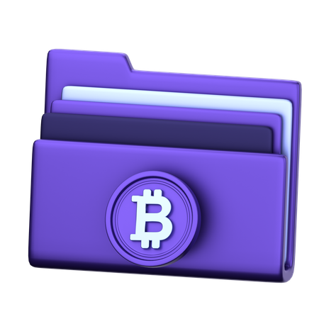 Btc File  3D Icon