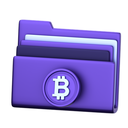 Btc File  3D Icon