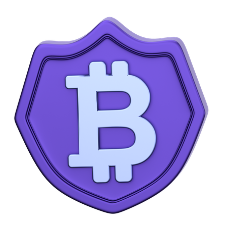 Sécurité BTC  3D Icon