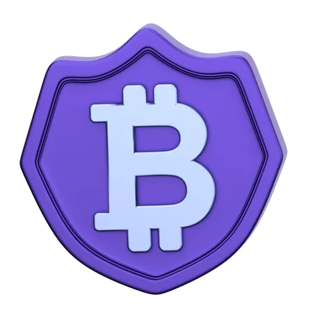 Sécurité BTC  3D Icon