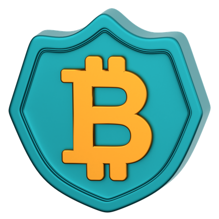 Segurança btc  3D Icon