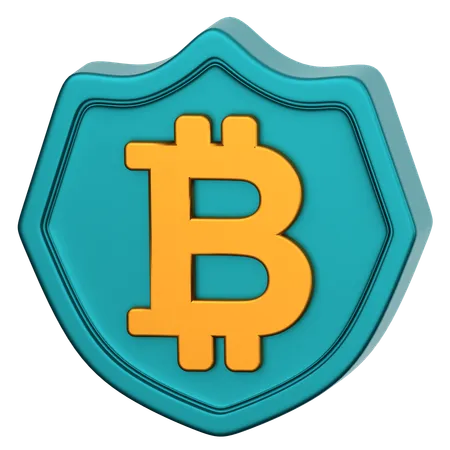 Segurança btc  3D Icon