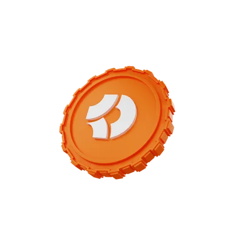 Btcd Coin  3D Icon