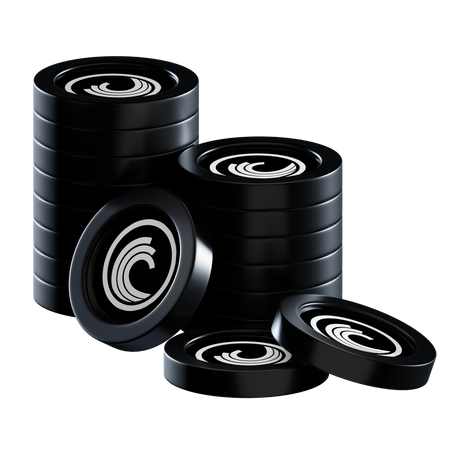 Btt Coin Stacks  3D Icon