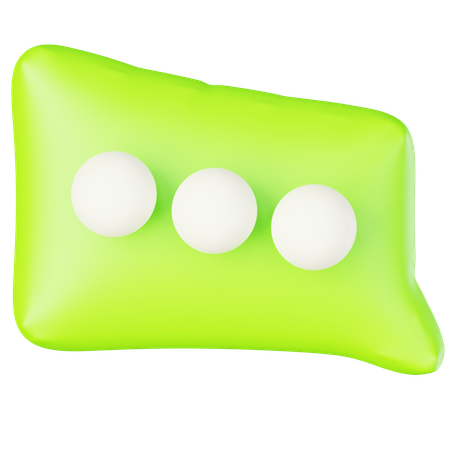 Bubble Chat  3D Icon