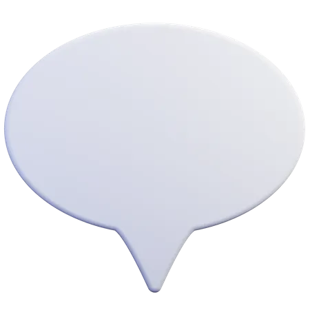 Bubble Chat  3D Illustration