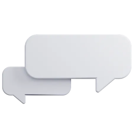 Bubble Chat Discussion  3D Icon