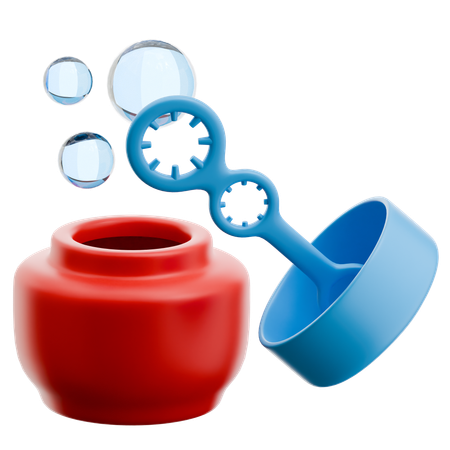 Bubble Container  3D Icon
