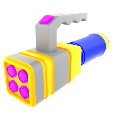 Bubble Gun  3D Icon