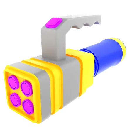 Bubble Gun  3D Icon