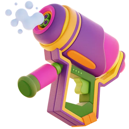 Bubble Gun Toy  3D Icon