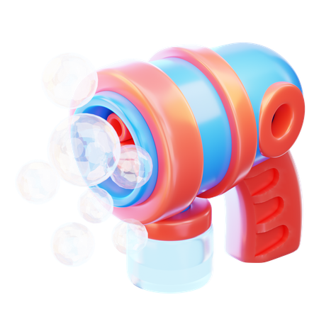 Bubble Gun Toy  3D Icon