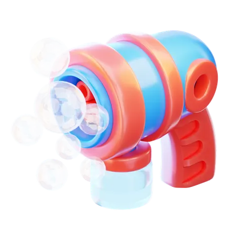 Bubble Gun Toy  3D Icon