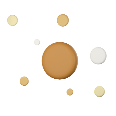 Bubble Race Chart  3D Icon
