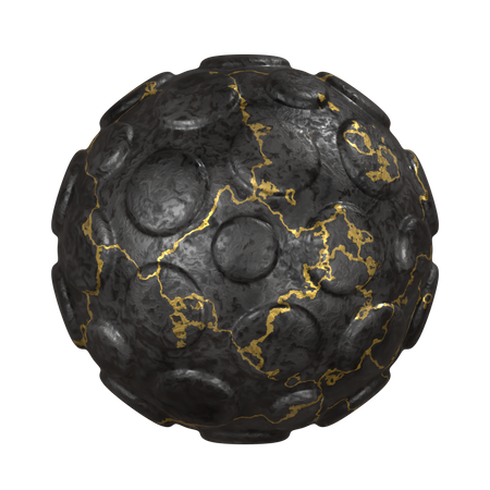 Bubble Sphere 3D Illustration