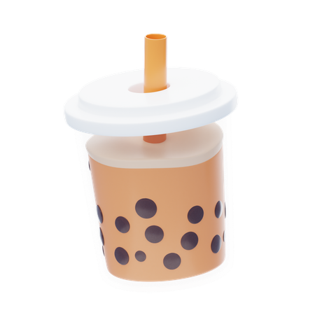 Bubble Tea  3D Icon