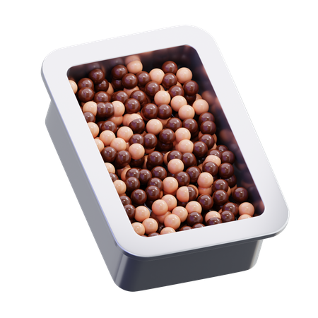 Bubble Topping  3D Icon