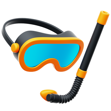 Buceo  3D Icon