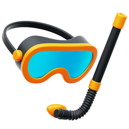 Buceo  3D Icon