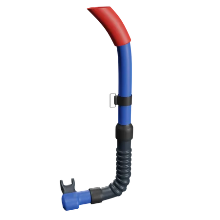 Snorkel de buceo  3D Illustration