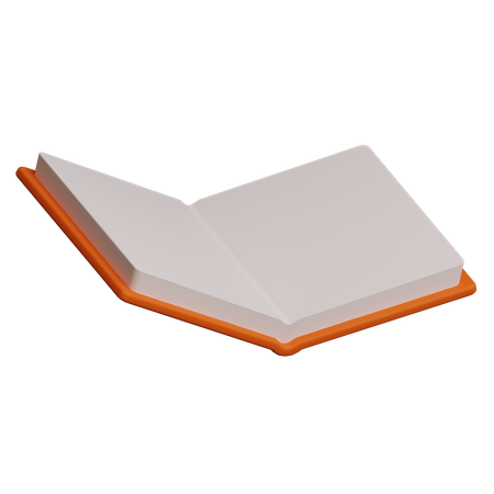 Buch  3D Icon