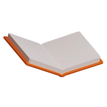 Buch  3D Icon