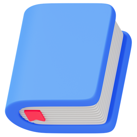 Buch  3D Icon