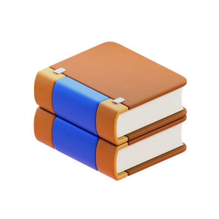 Buch  3D Icon