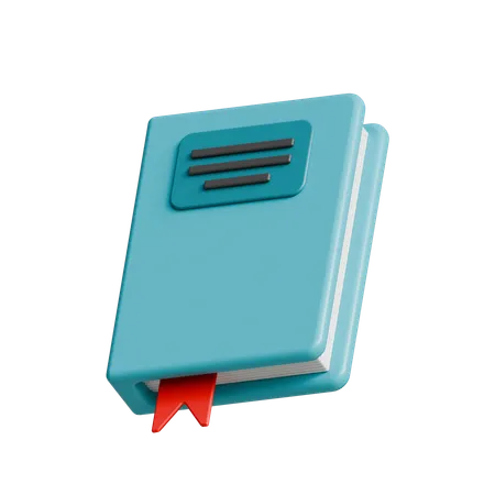 Buch  3D Icon