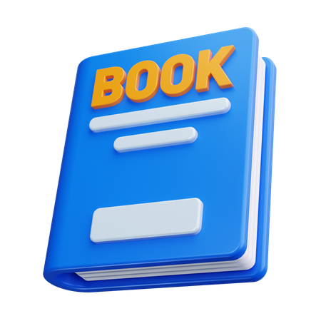 Buch  3D Icon