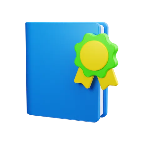 Buch  3D Icon