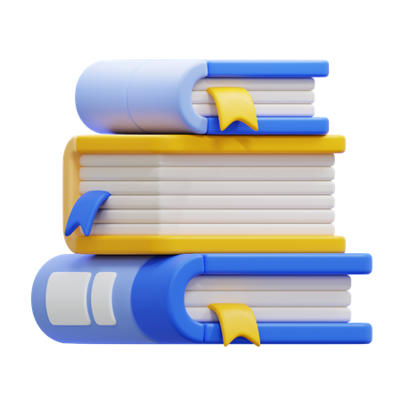 Buch  3D Icon