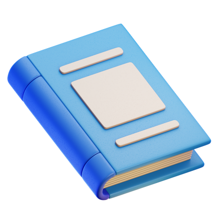 Buch  3D Icon