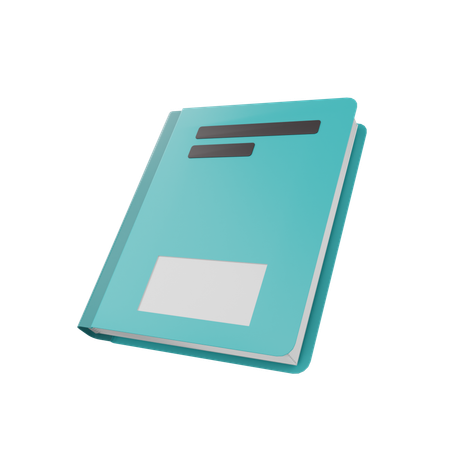 Buch  3D Icon