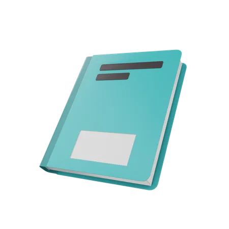 Buch  3D Icon