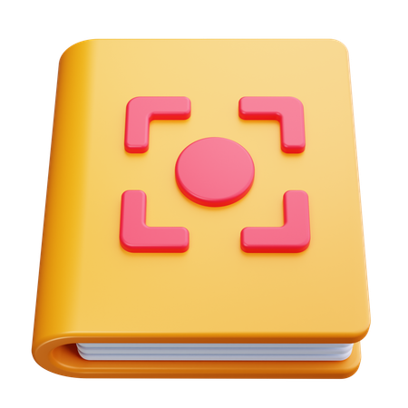 Buch  3D Icon