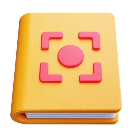 Buch  3D Icon