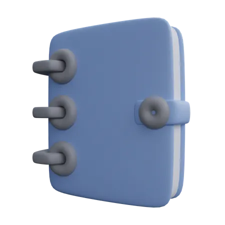 Buch  3D Icon