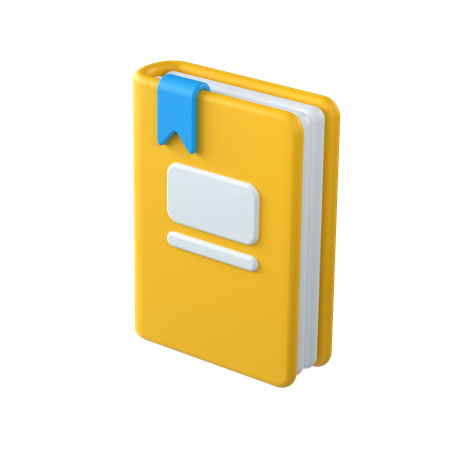 Buch  3D Icon