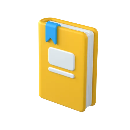 Buch  3D Icon