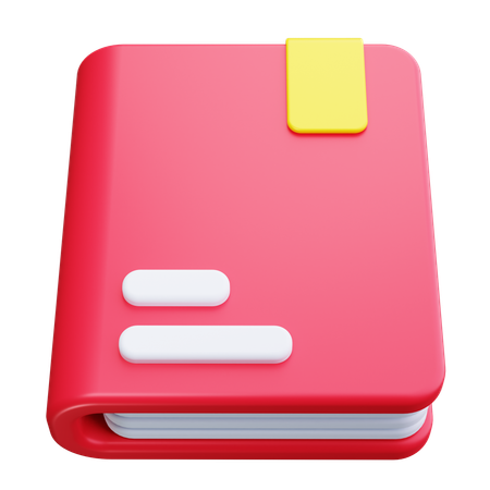 Buch  3D Icon