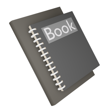 Buch  3D Icon