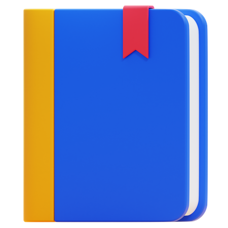 Buch  3D Icon