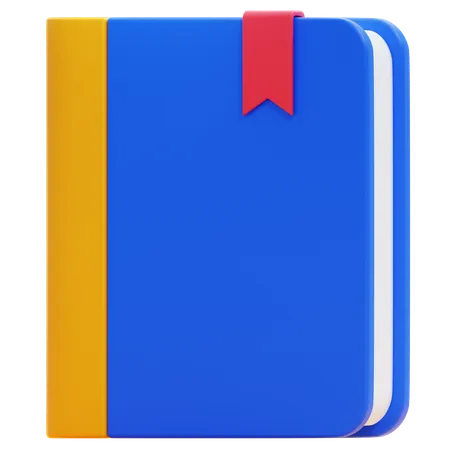 Buch  3D Icon