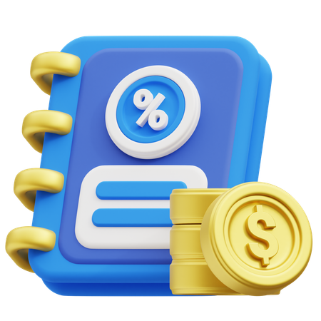 Buch  3D Icon