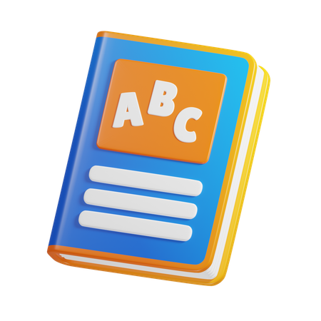 Buch  3D Icon