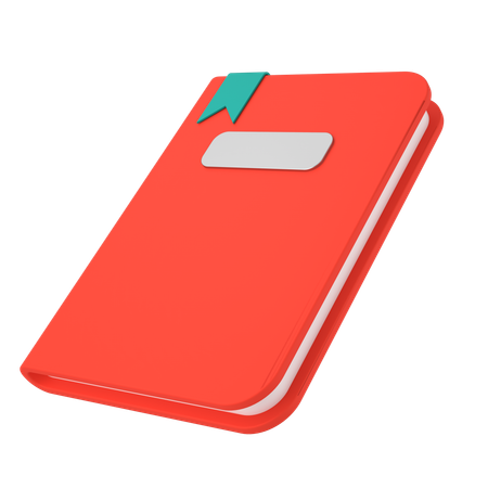 Buch  3D Icon