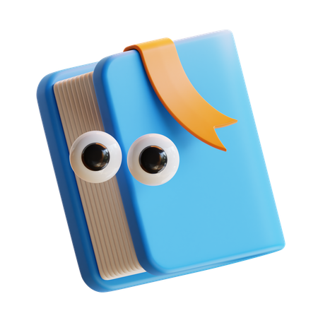 Buch  3D Icon