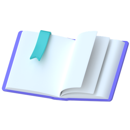 Buch  3D Icon