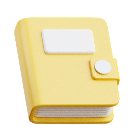 Buch  3D Icon